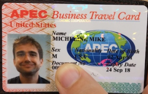 Does A U S Apec Business Travel Card Allow Visa Free Travel To China Chodorow Law Offices