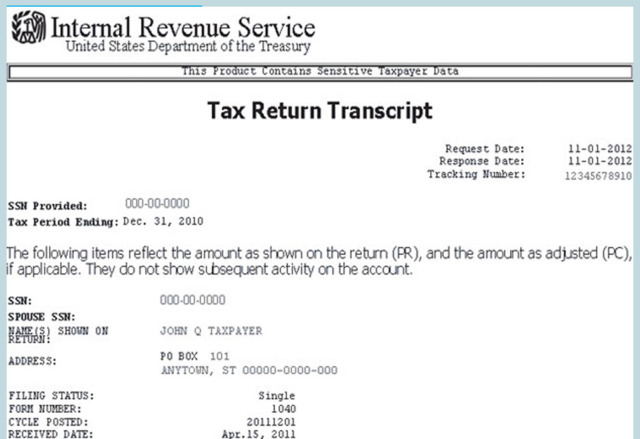 IRS Updates Instructions to Order Tax Transcripts